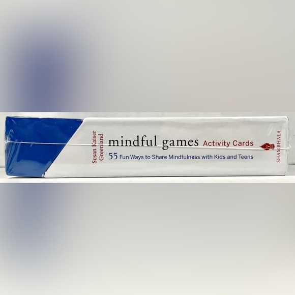 NEW Mindful Games Activity Cards: 55 Fun Ways to Share Mindfulness w/ Kids Teens - Picture 4 of 4